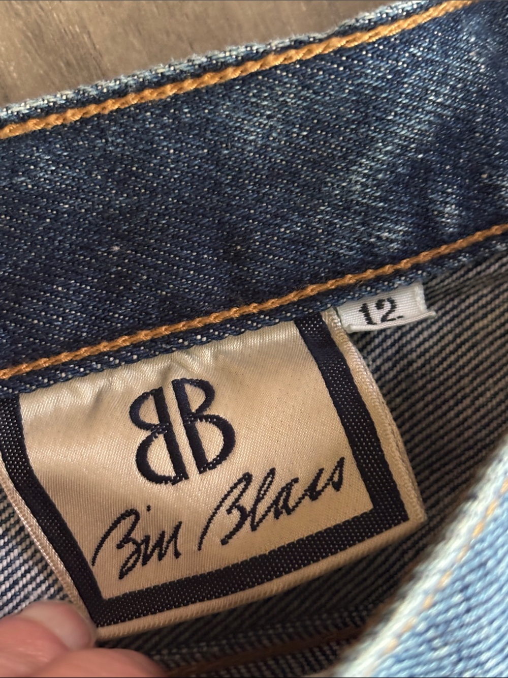 EUC VTG 80s Bill Blass Pleated High Waist Mom Jeans Tapered Leg - Picture 2 of 7